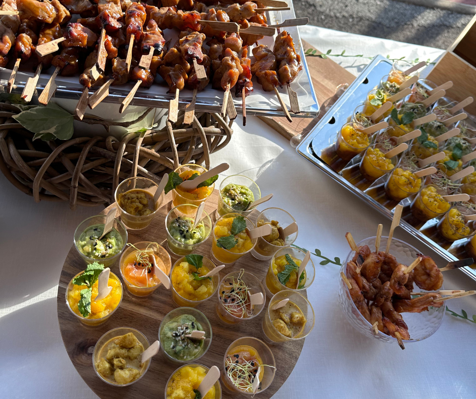 Brochettes créoles préparées par Goutali