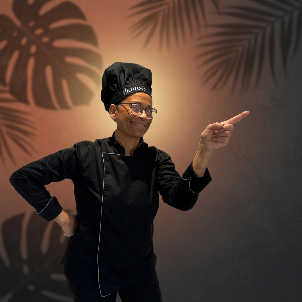 Cheffe Lilia Barbe, fondatrice du food truck et service traiteur Goutali
